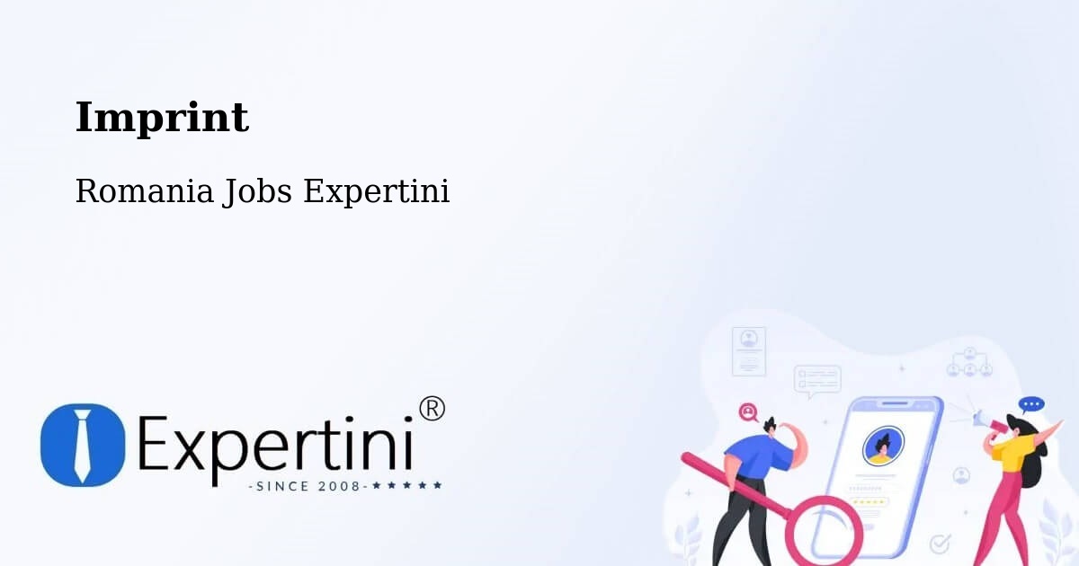 Imprint – Comuna Ţifeşti - Romania Jobs Expertini