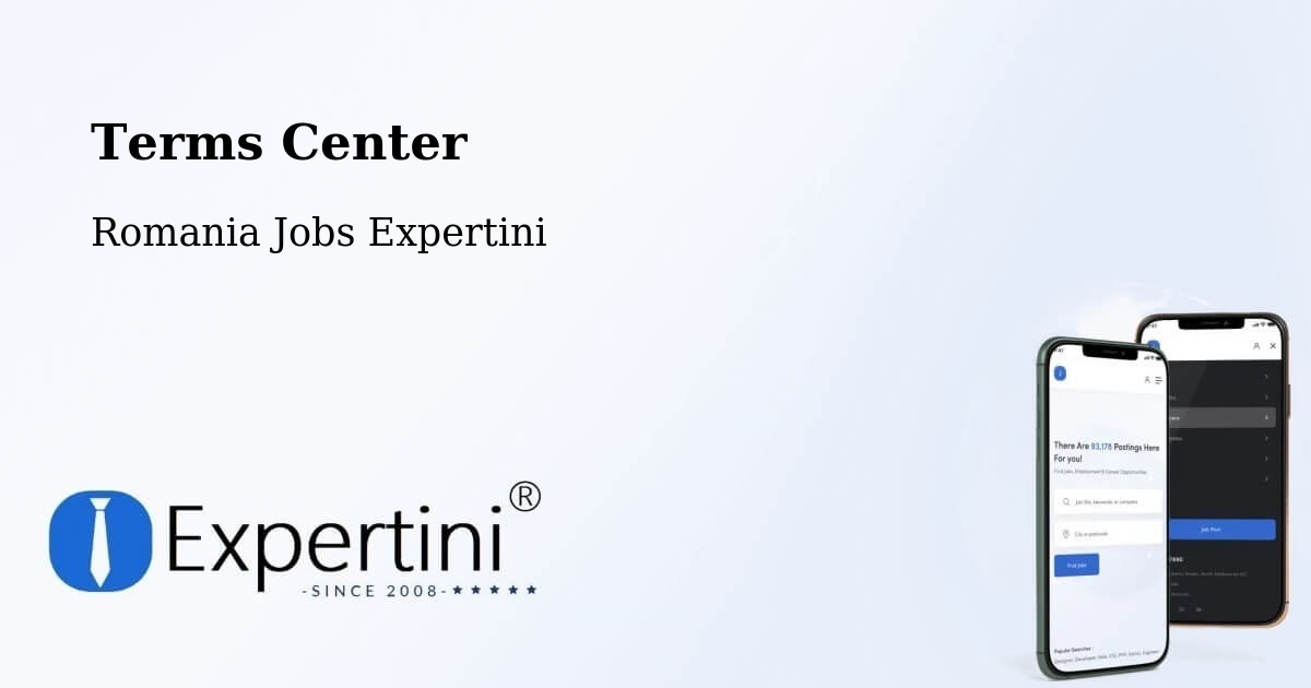 Terms of Service – Comuna Ţifeşti - Romania Jobs Expertini